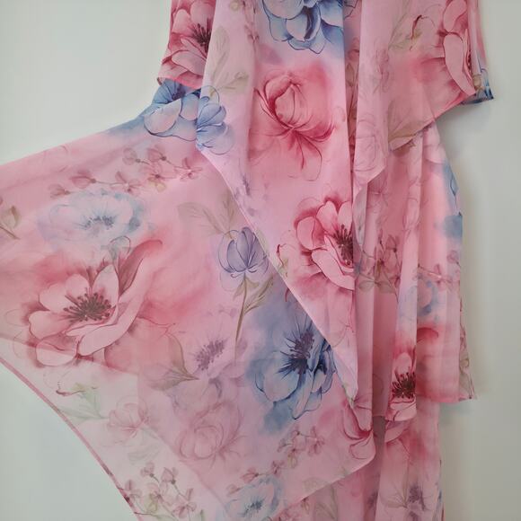 Guizio Cotton Candy Ambrosia Ayla Midi Dress sz Medium NWT - Picture 5 of 15